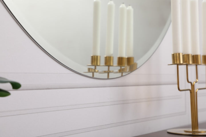 Round Mirror 42 Inch Clear