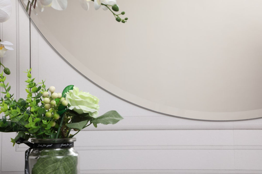 Round Mirror 42 Inch Clear