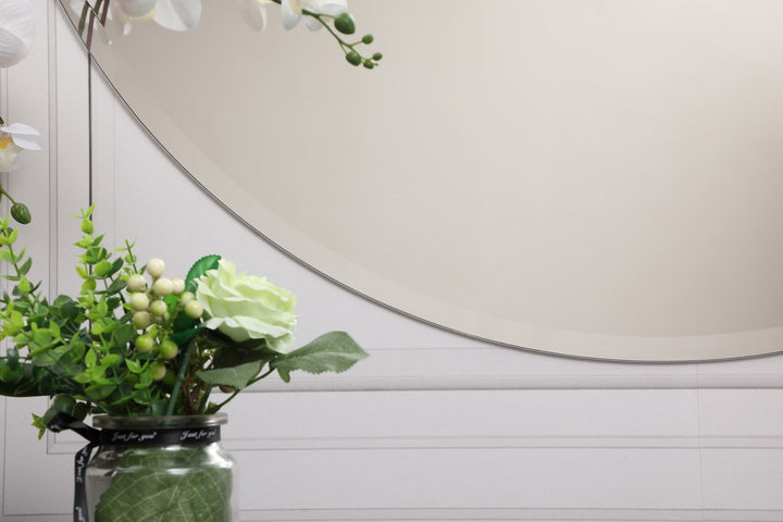 Round Mirror 42 Inch Clear
