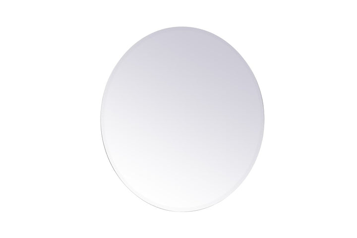 Round Mirror 36 Inch In Clear