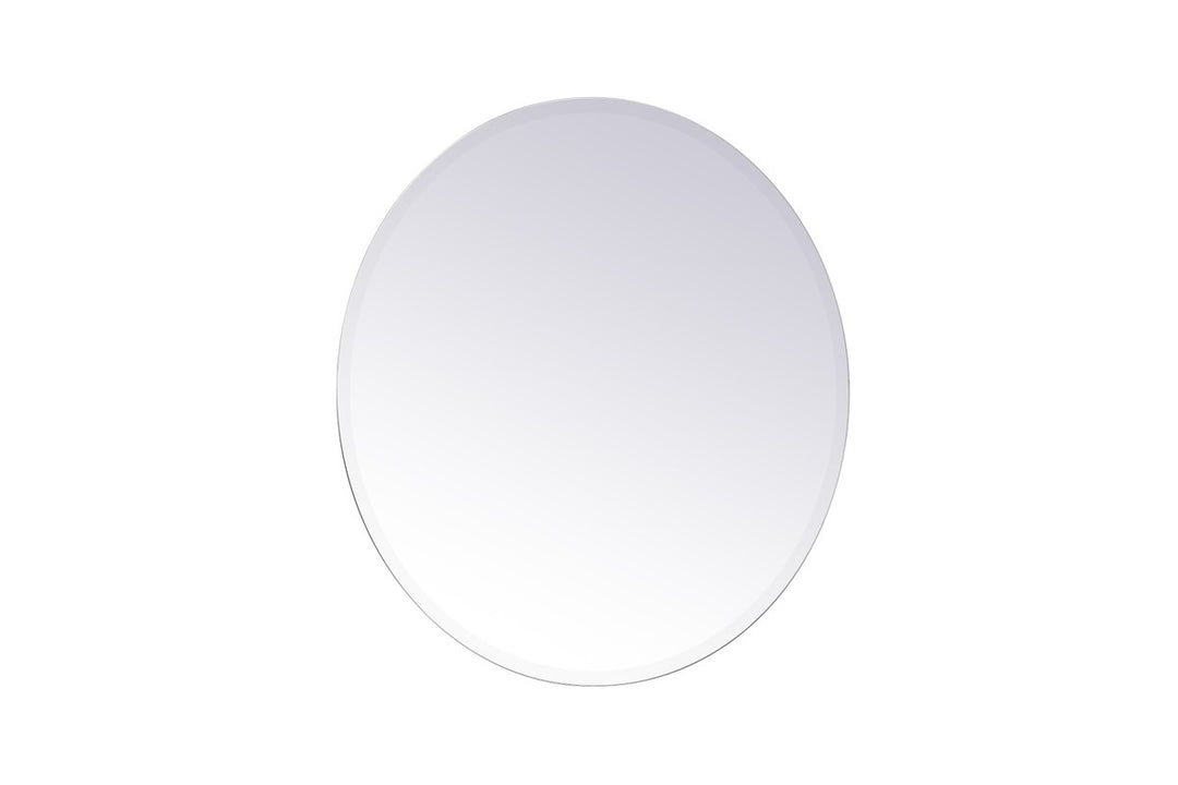 Round Mirror 28 Inch In Clear