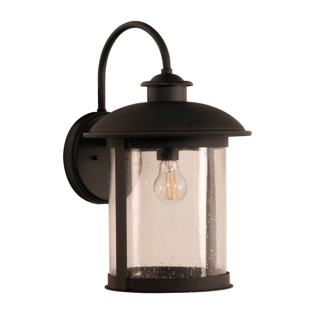 1 Light Large Outdoor Wall Mount in Dark Bronze Gilded by Craftmade