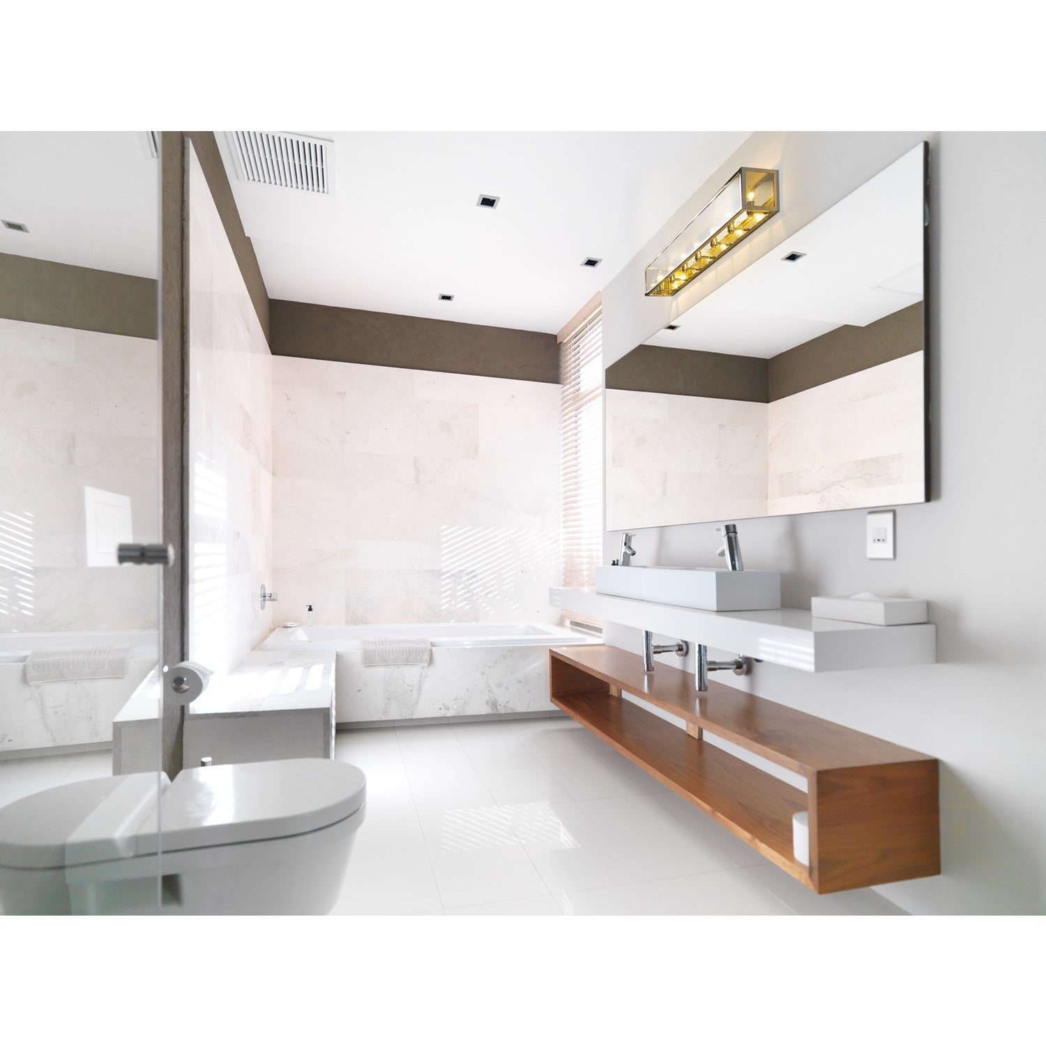 7 Light Vanity