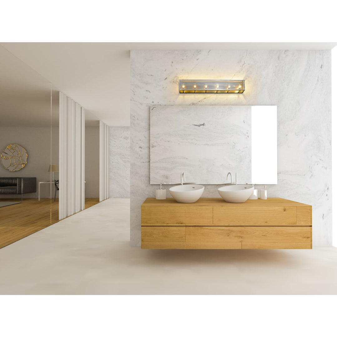 6 Light Vanity