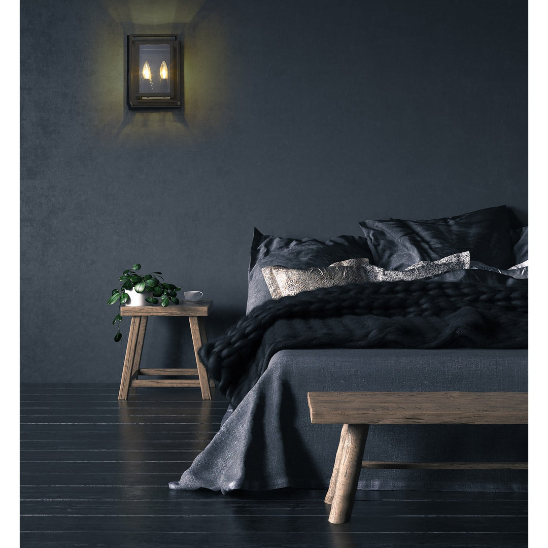 2 Light Wall Sconce