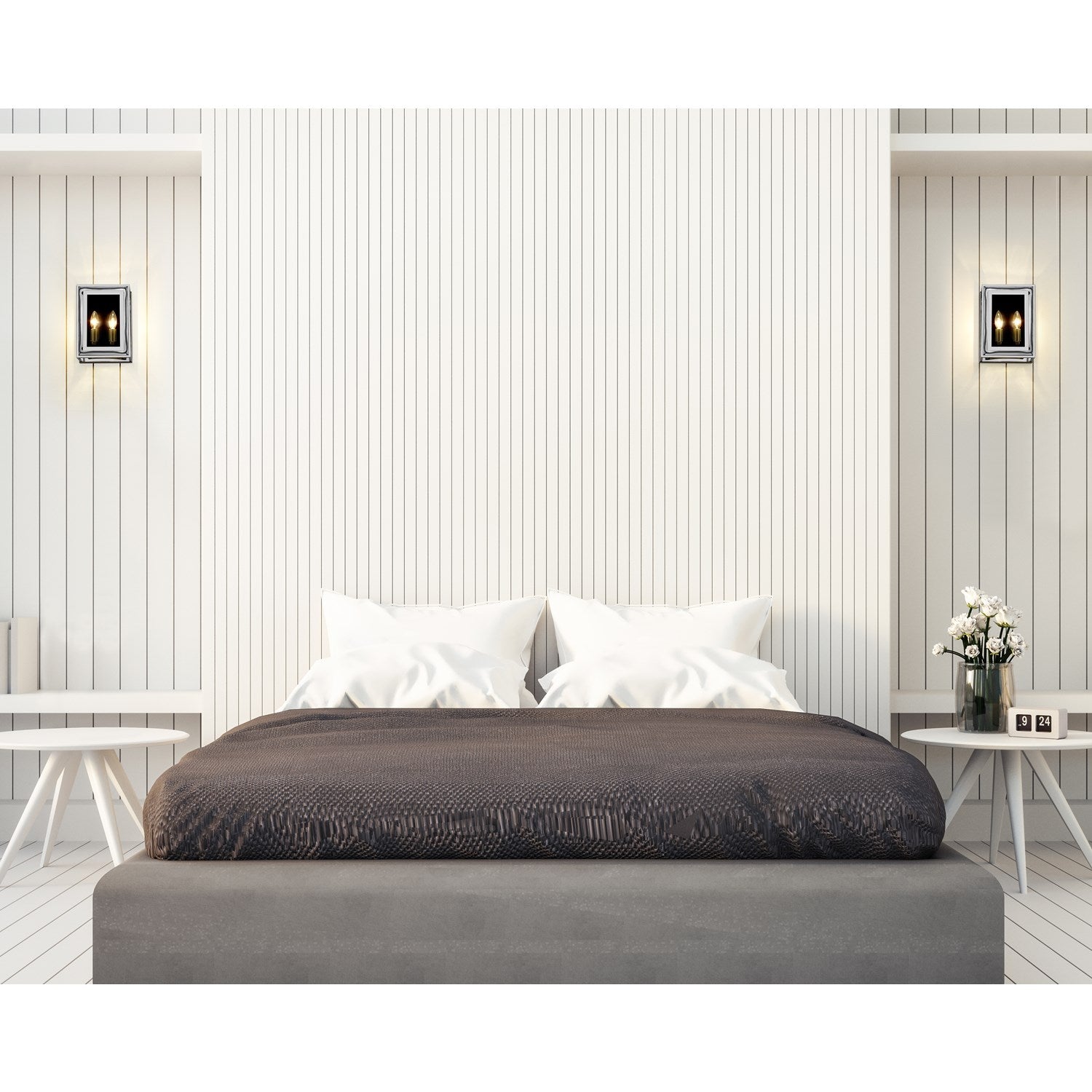 2 Light Wall Sconce