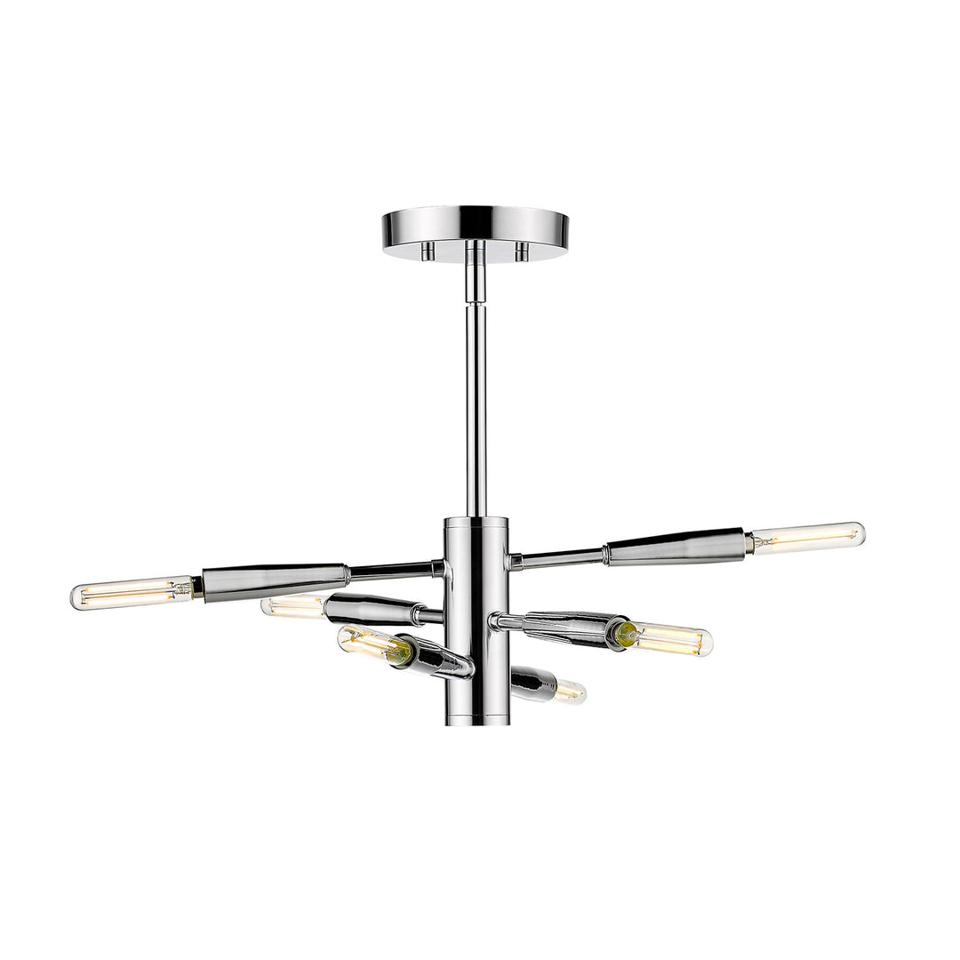 6 Light Semi Flush Mount