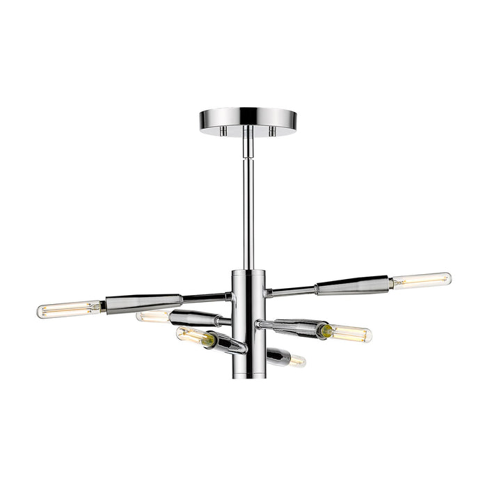 6 Light Semi Flush Mount
