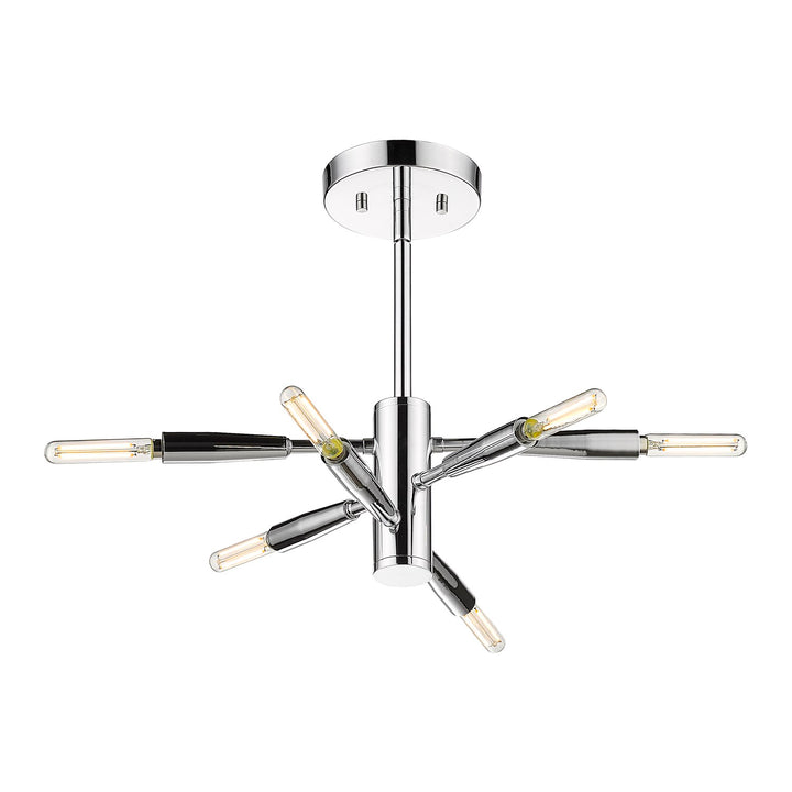 6 Light Semi Flush Mount