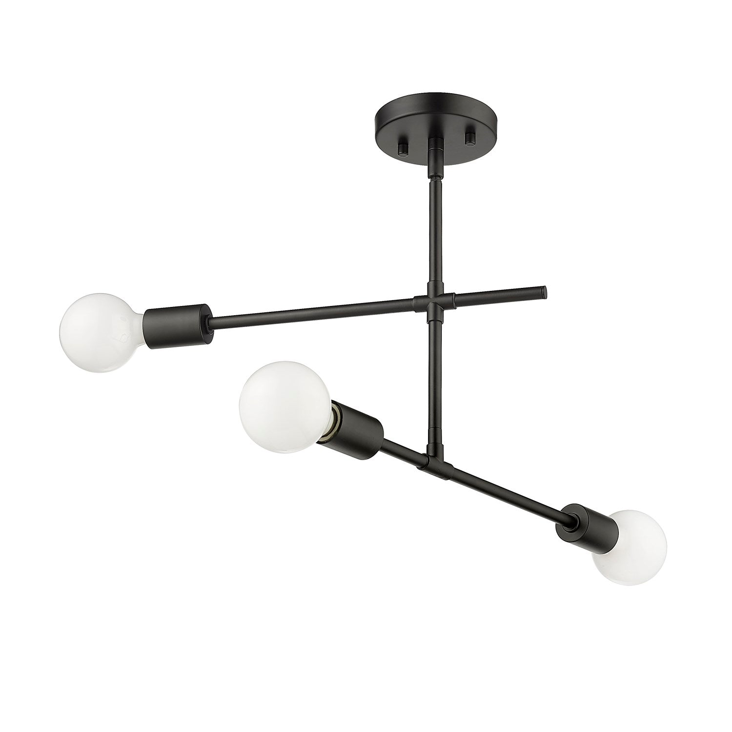 3 Light Semi Flush Mount