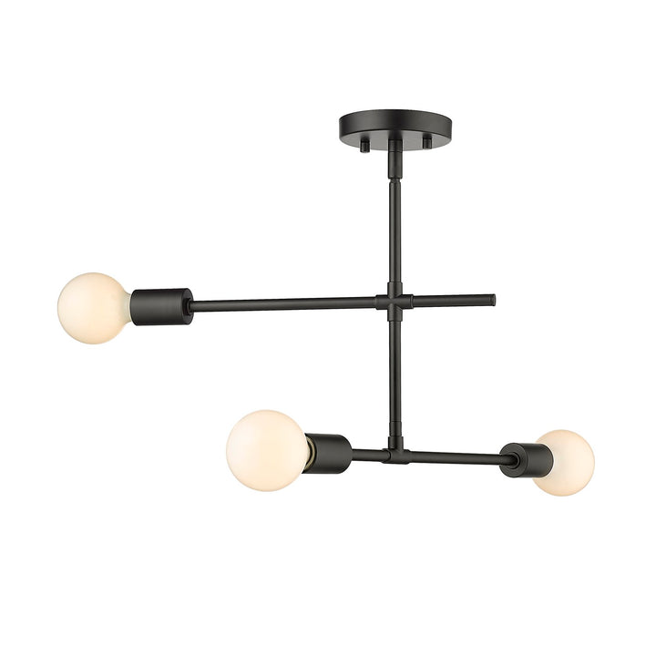 3 Light Semi Flush Mount