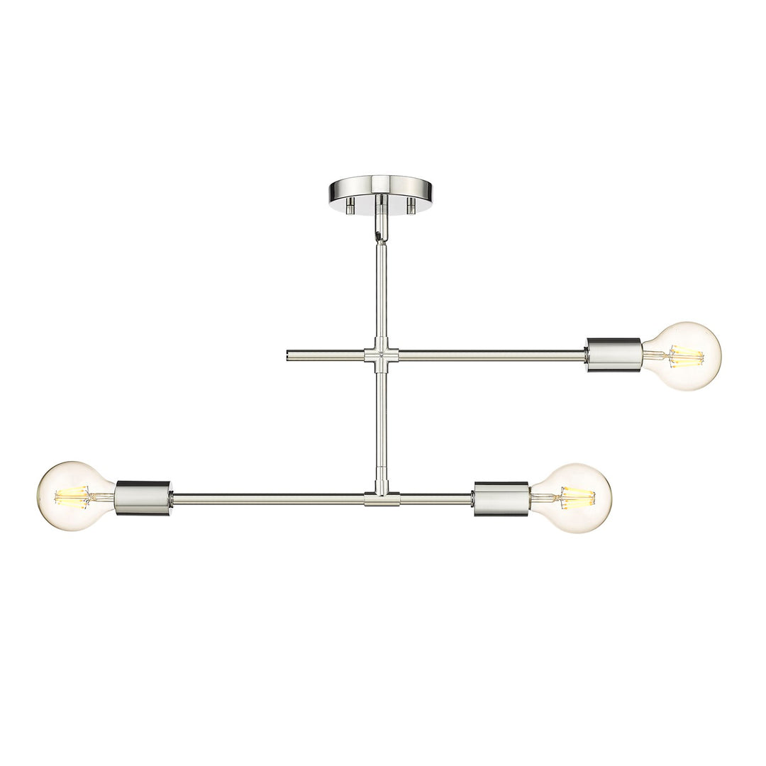 3 Light Semi Flush Mount by Z-Lite