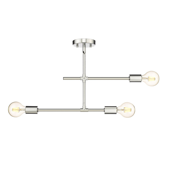 3 Light Semi Flush Mount by Z-Lite