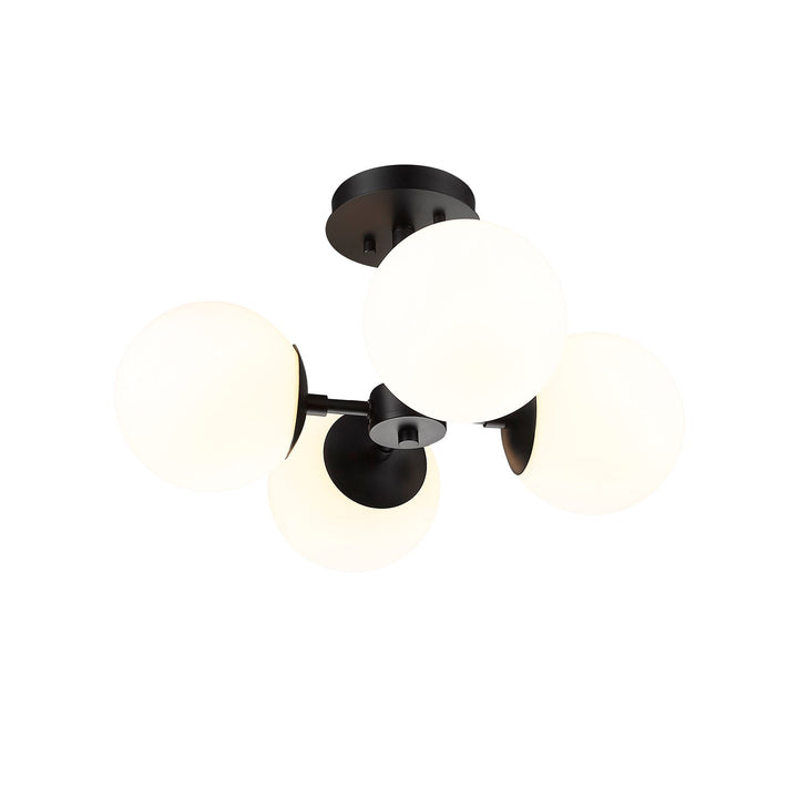 4 Light Semi Flush Mount