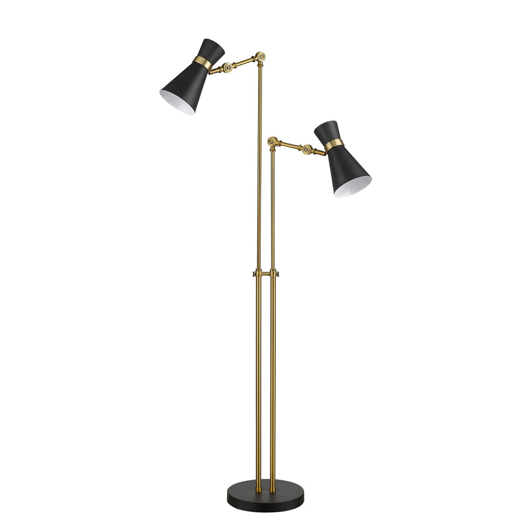 2 Light Floor Lamp