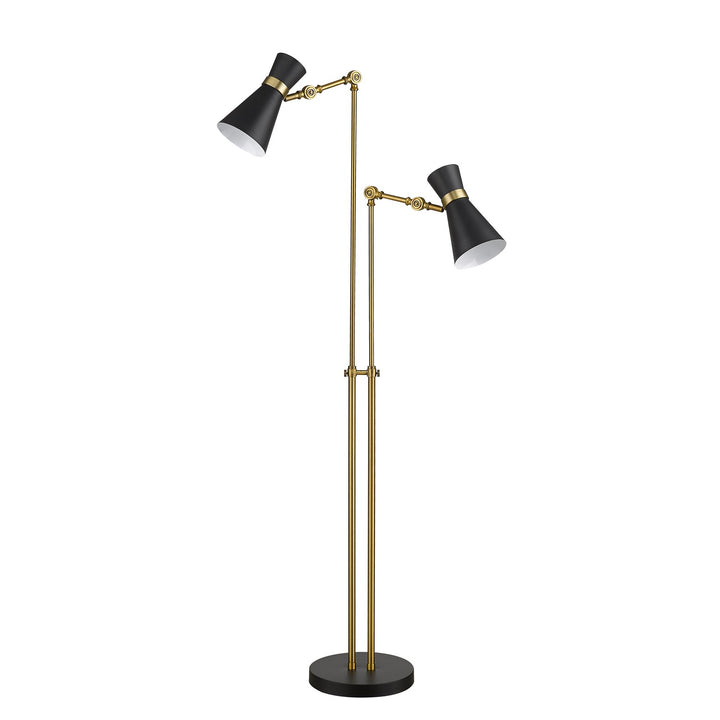 2 Light Floor Lamp
