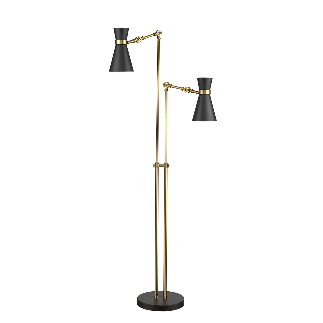 2 Light Floor Lamp