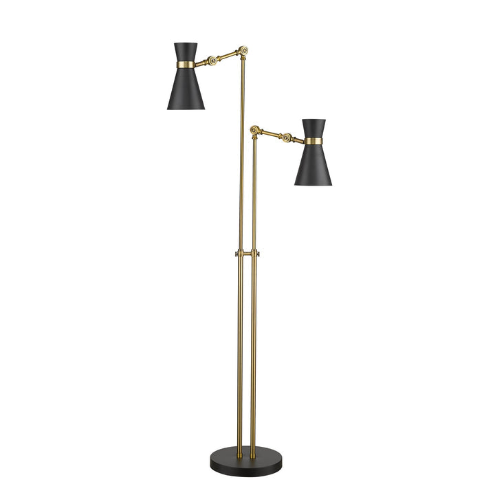 2 Light Floor Lamp