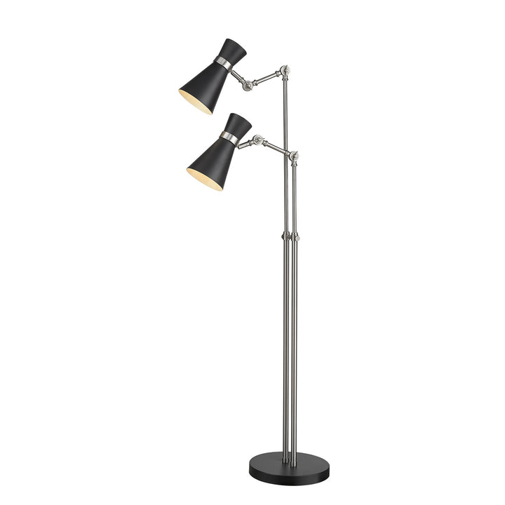 2 Light Floor Lamp
