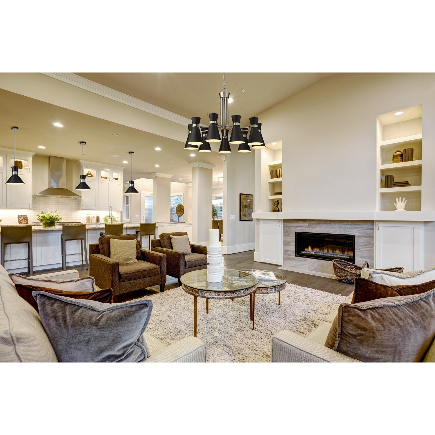 9 Light Chandelier