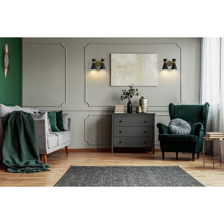 2 Light Wall Sconce