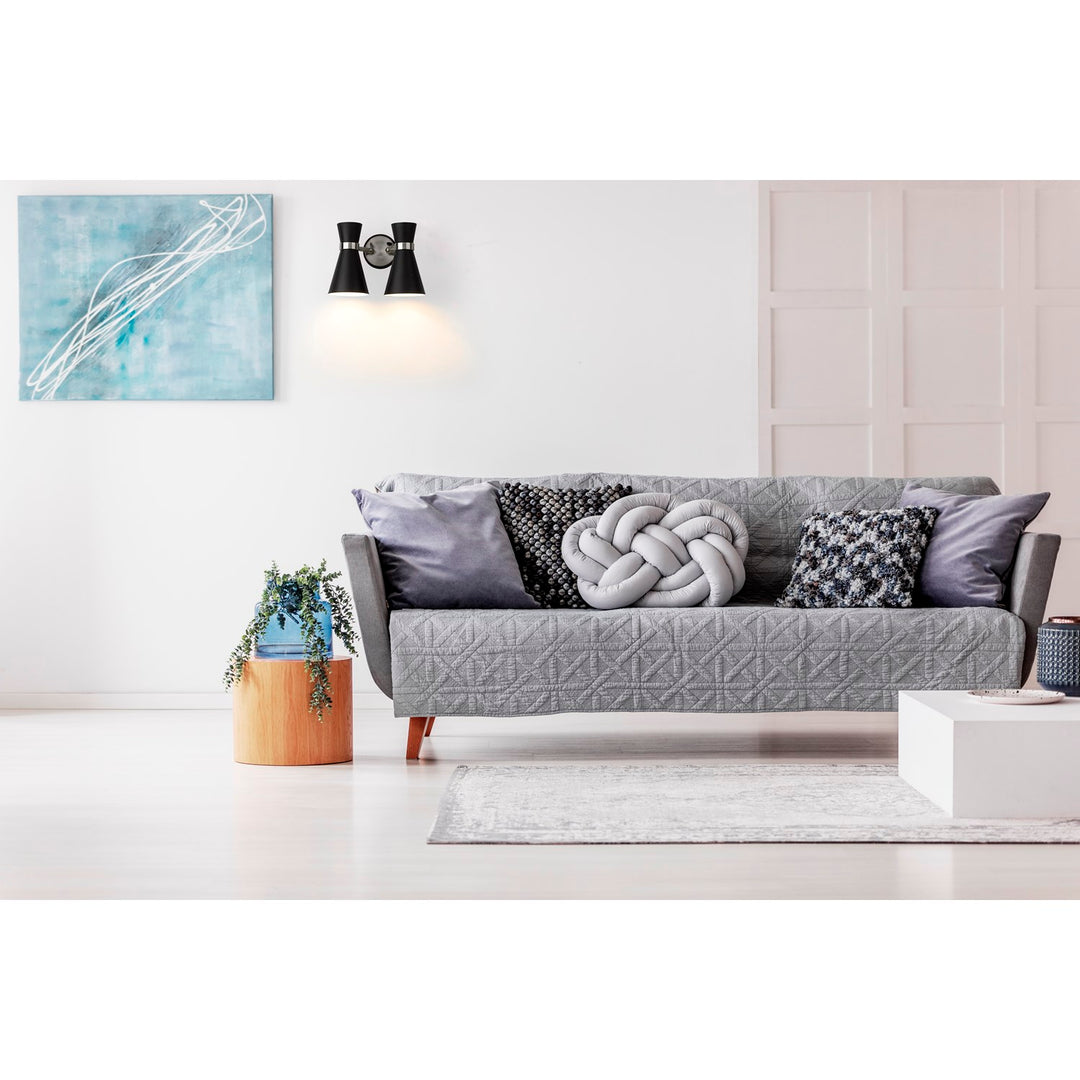 2 Light Wall Sconce