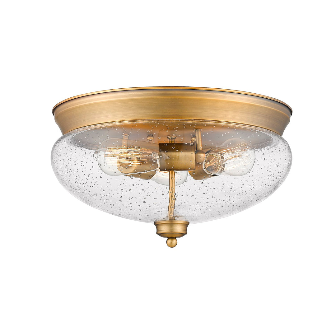 3 Light Flush Mount by Z-Lite