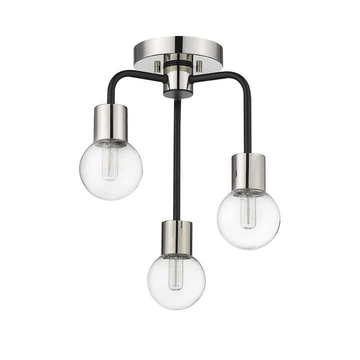 3 Light Semi Flush Mount