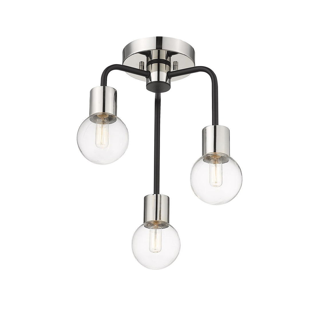3 Light Semi Flush Mount