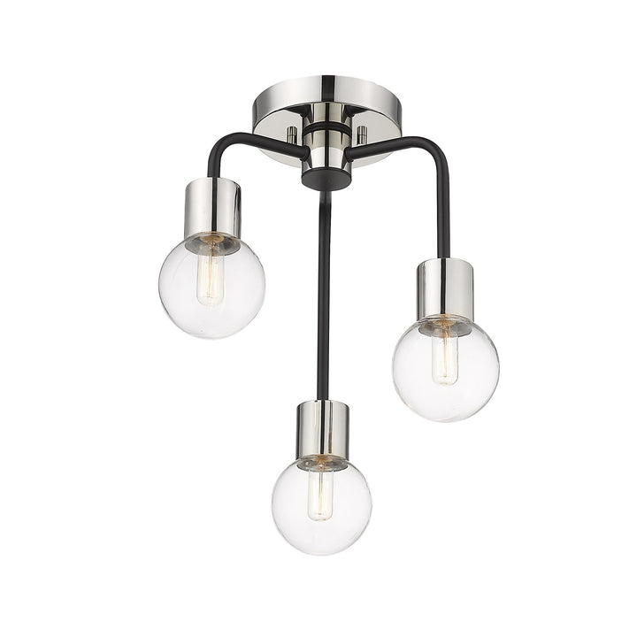 3 Light Semi Flush Mount