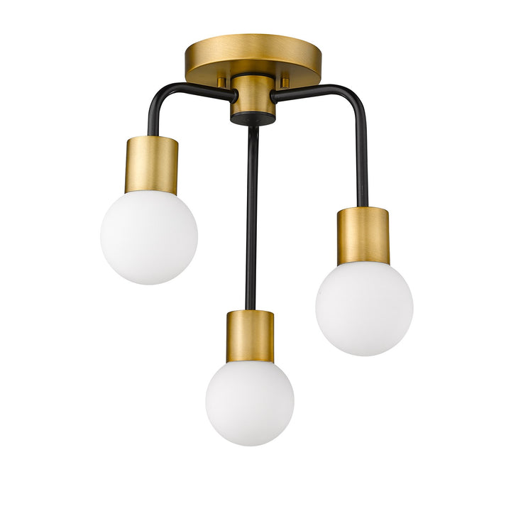 3 Light Semi Flush Mount