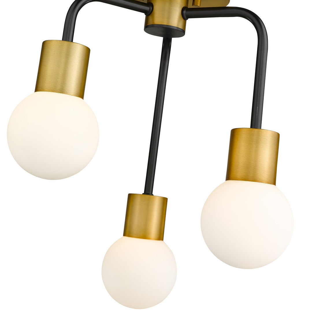 3 Light Semi Flush Mount