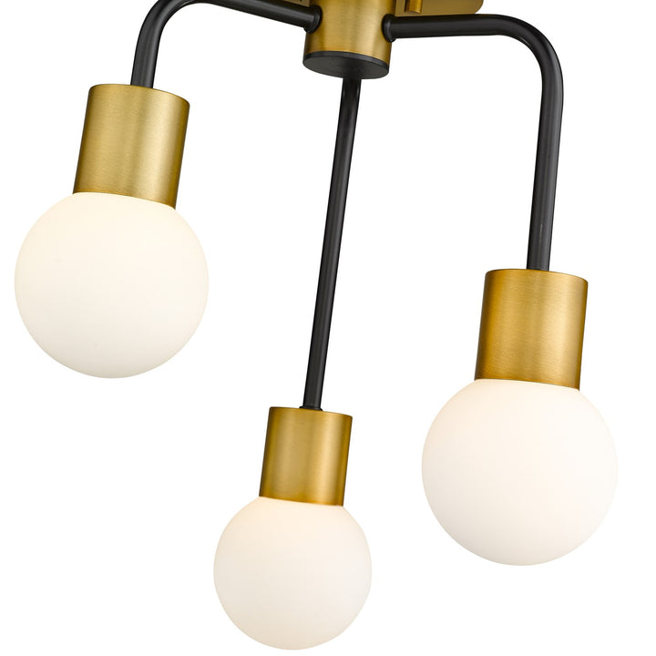 3 Light Semi Flush Mount