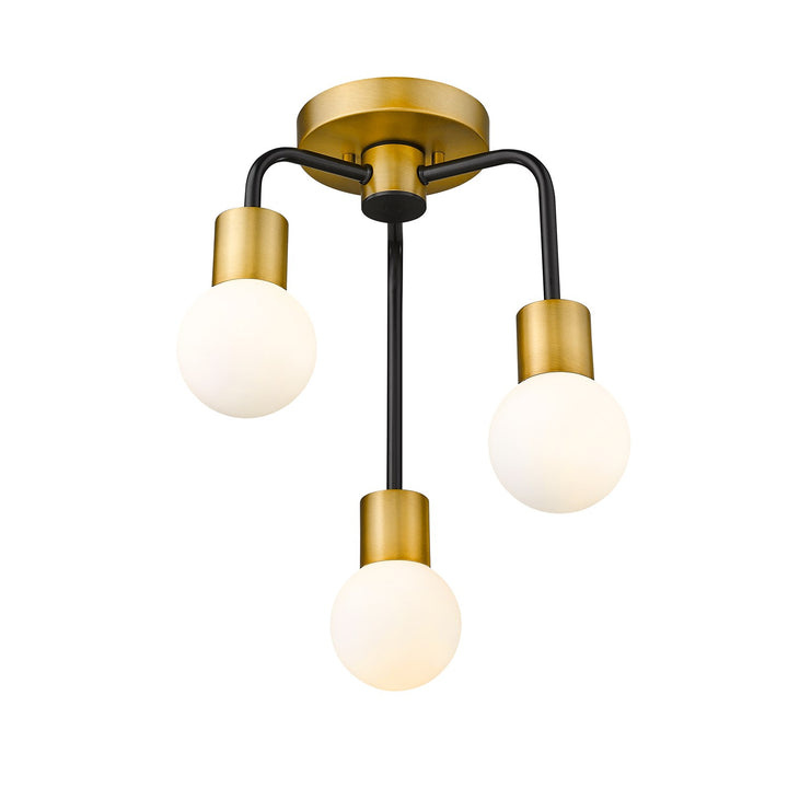 3 Light Semi Flush Mount