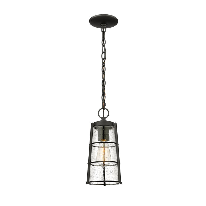 1 Light Outdoor Chain Mount Ceiling Fixture by Z-Lite