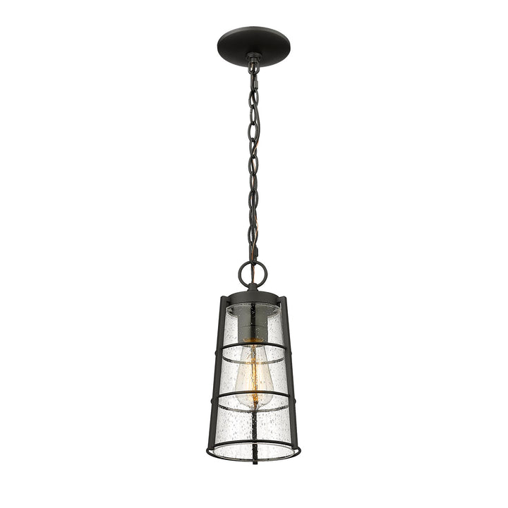 1 Light Outdoor Chain Mount Ceiling Fixture