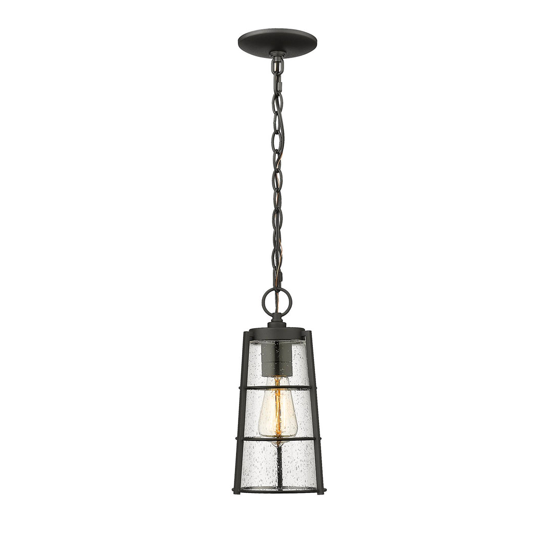 1 Light Outdoor Chain Mount Ceiling Fixture