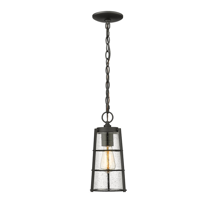 1 Light Outdoor Chain Mount Ceiling Fixture