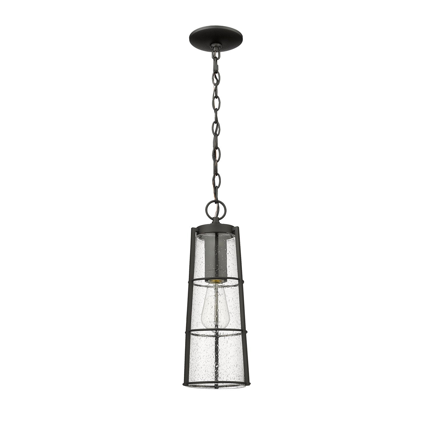 1 Light Outdoor Chain Mount Ceiling Fixture