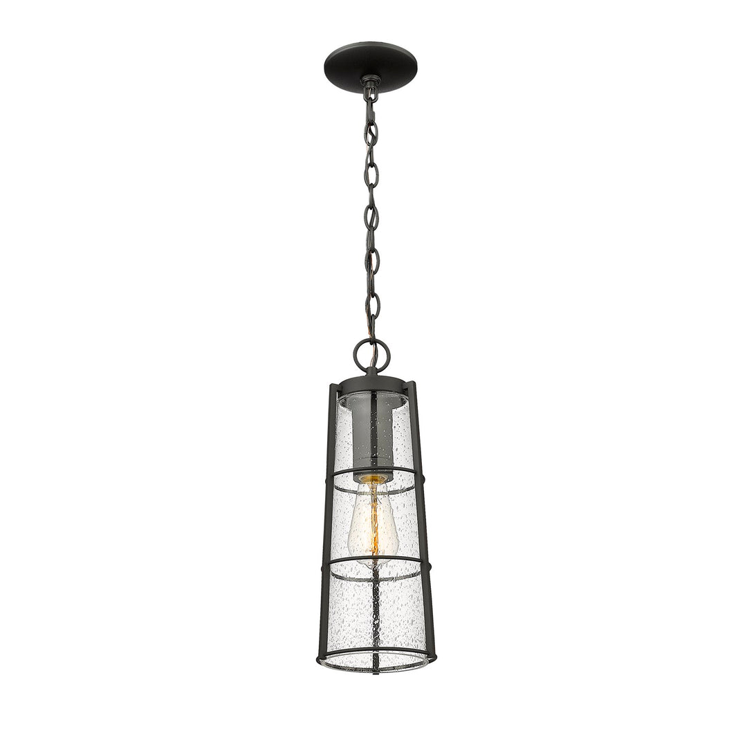 1 Light Outdoor Chain Mount Ceiling Fixture