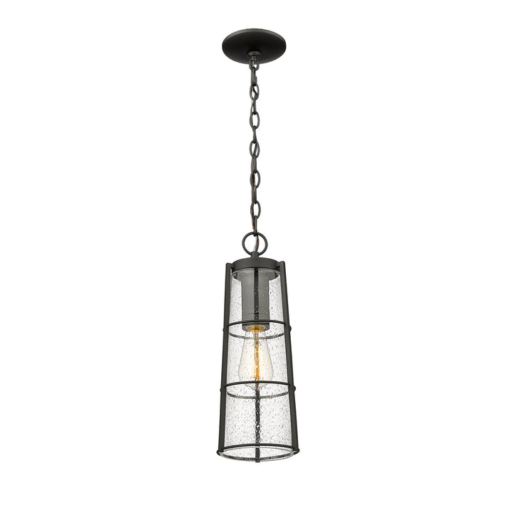 1 Light Outdoor Chain Mount Ceiling Fixture