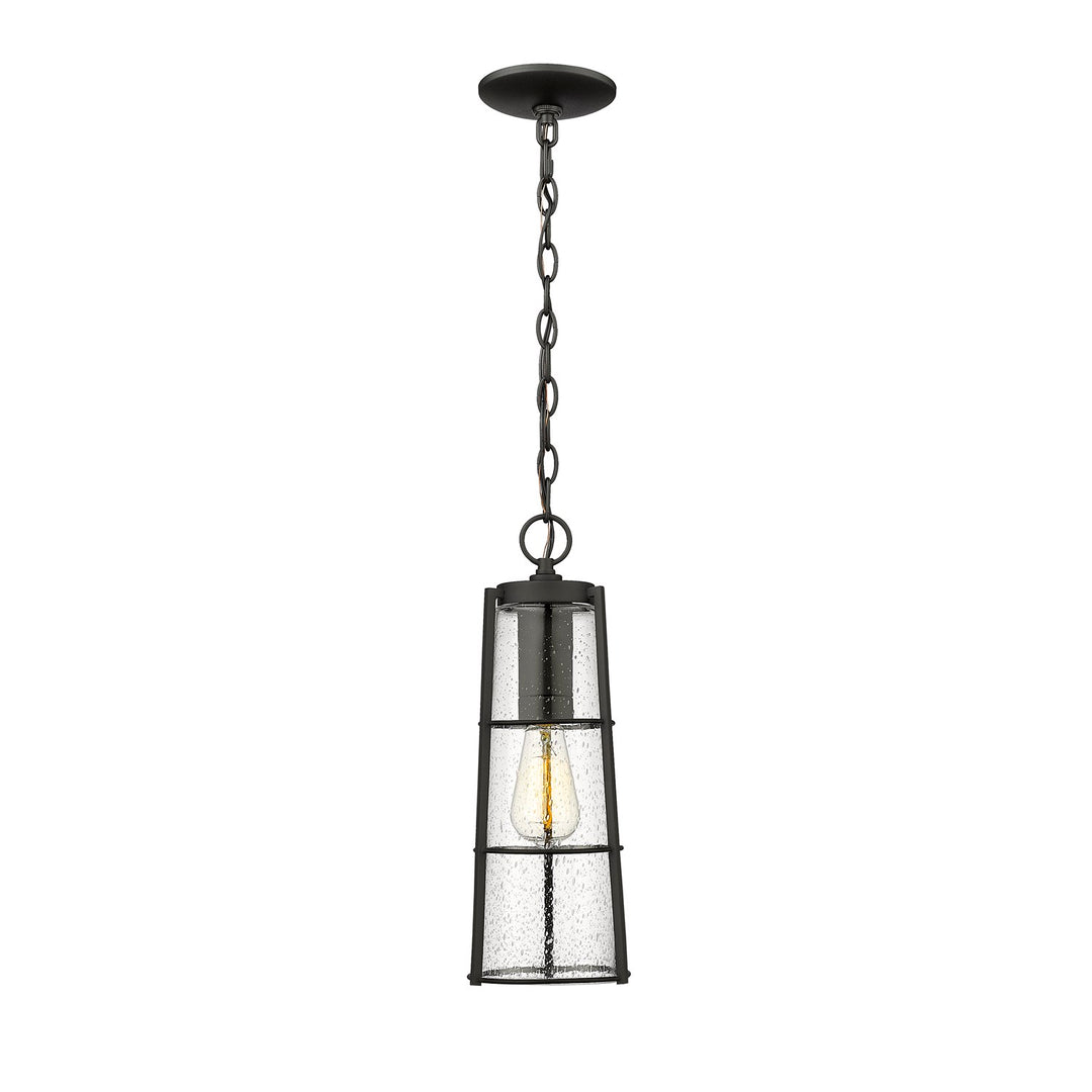 1 Light Outdoor Chain Mount Ceiling Fixture