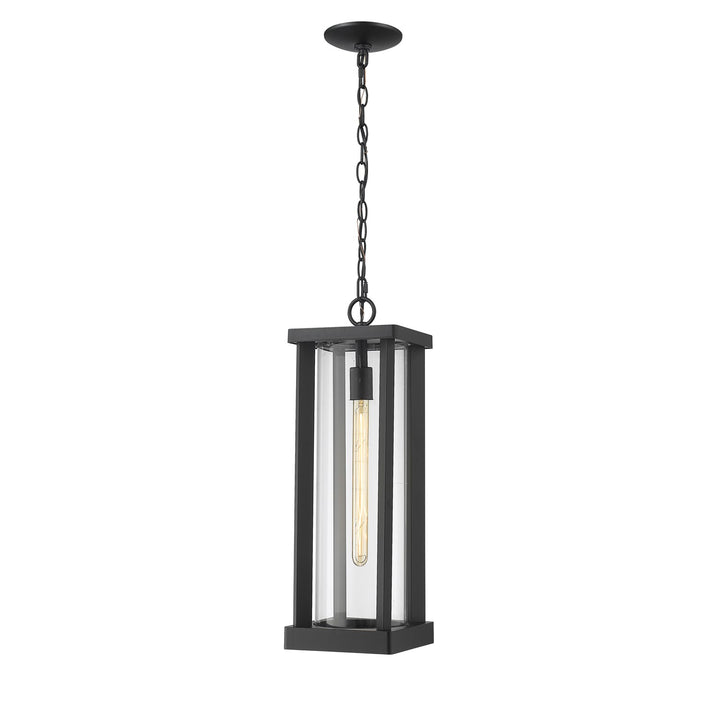 1 Light Outdoor Chain Mount Ceiling Fixture by Z-Lite