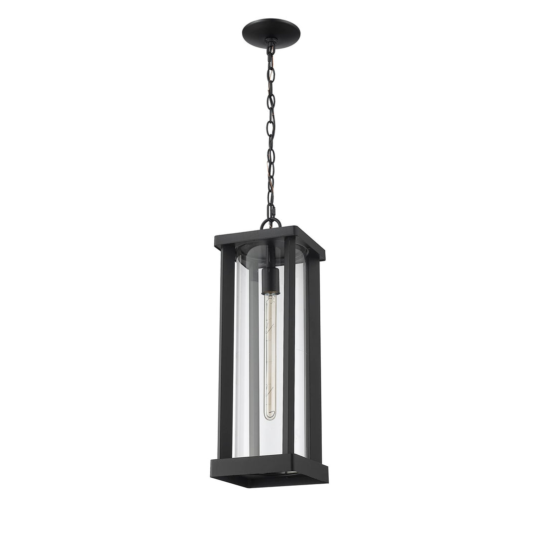 1 Light Outdoor Chain Mount Ceiling Fixture