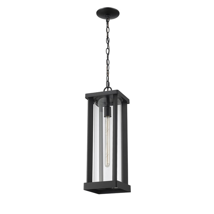 1 Light Outdoor Chain Mount Ceiling Fixture