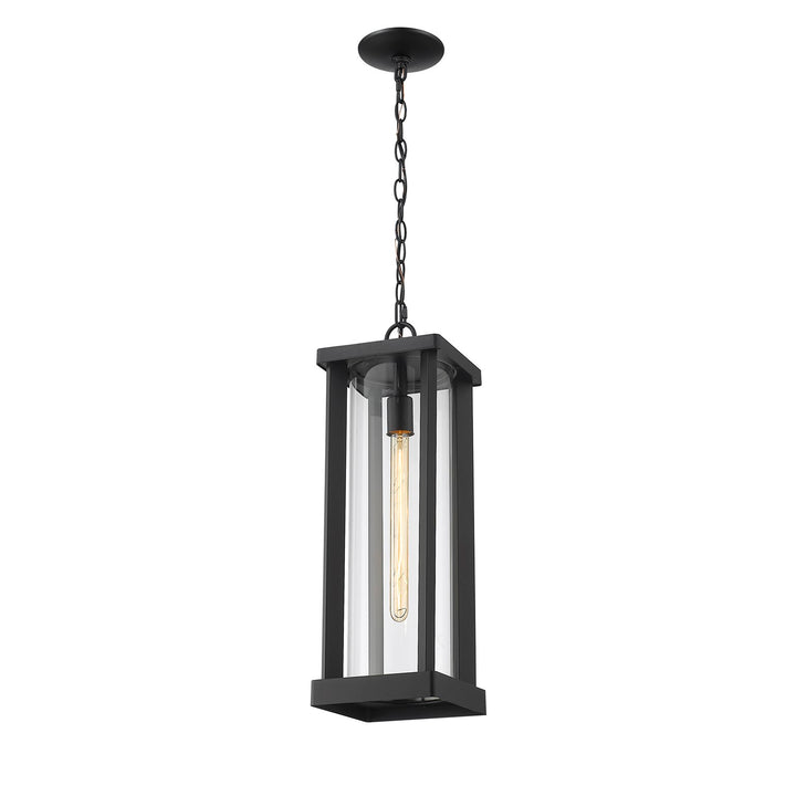 1 Light Outdoor Chain Mount Ceiling Fixture