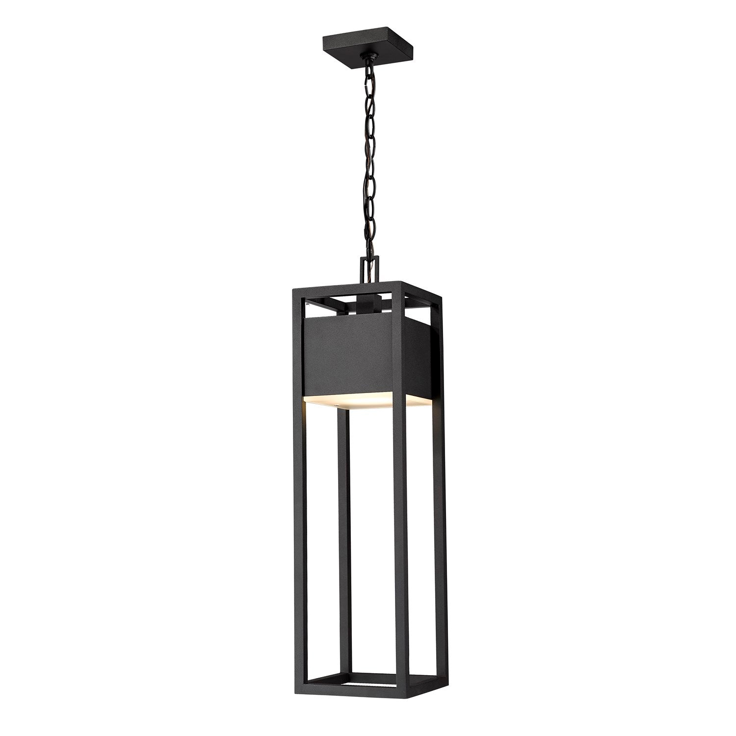 1 Light Outdoor Chain Mount Ceiling Fixture by Z-Lite