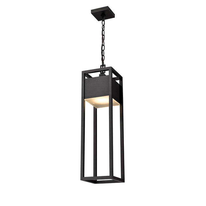 1 Light Outdoor Chain Mount Ceiling Fixture
