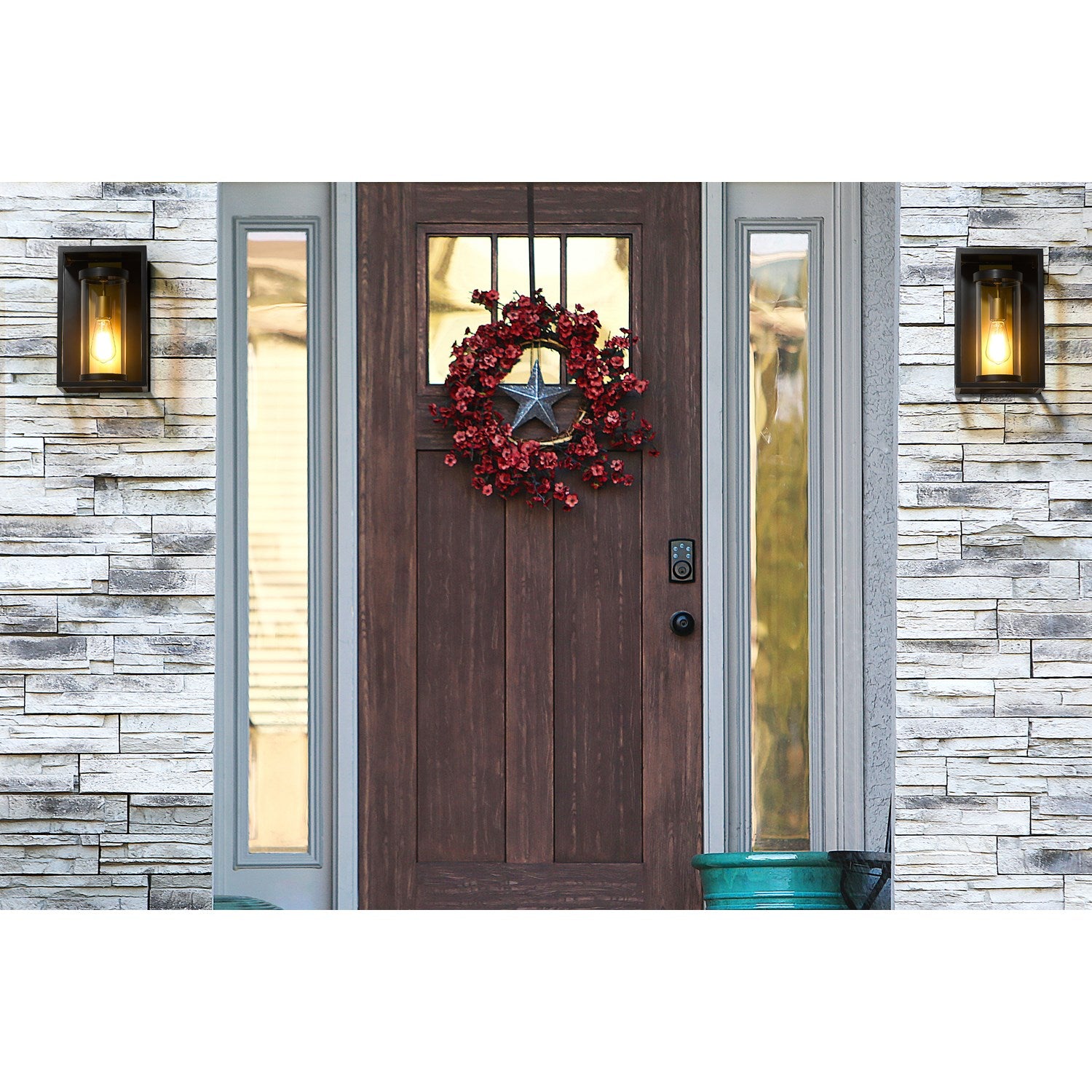 1 Light Outdoor Wall Sconce