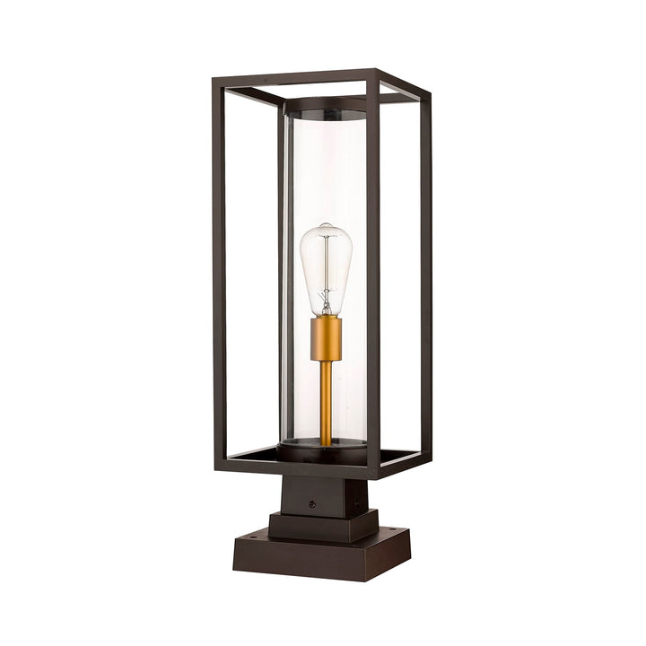 1 Light Outdoor Pier Mounted Fixture